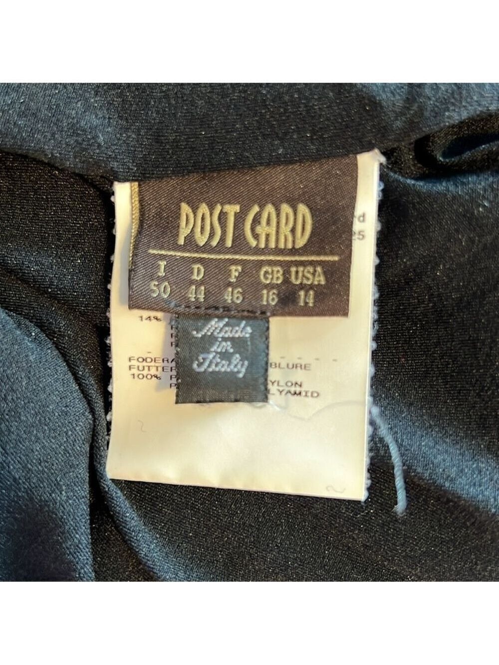 Post Card Hooded Soft Shell Jacket Size Large - Picture 12 of 15